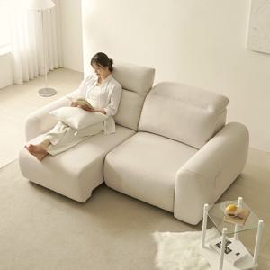 아쿠아텍스 스마트 패브릭 모션 일체형 슬라이딩 리클라이너 3인 소파 전동 모듈 3인용 쇼파 패불