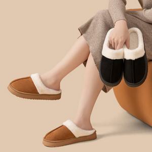 신상 여성 여자 방한화 겨울 털 안감 신발 털슬리퍼 털실내화 슬리퍼 거실화
