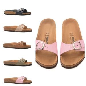 버켄스탁 마드리드 빅버클 에바 블랙 화이트 에크루 소프트 핑크