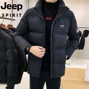 지프 JEEP SPIRIT 남자 가을 겨울 패딩 기모 도톰한 하이넥 패딩 코트