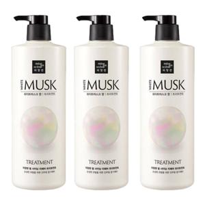 미쟝센 펄샤이닝 리페어 트리트먼트 화이트머스크향 1000ml 3개