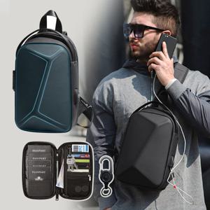 트래블라라 삼중도난방지가방 소매치기방지 여행용크로스백 RFID차단 유럽여행 휴대용 샤워보틀 증정