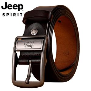 JEEPSPIRIT 남성용 가죽 자동 버클 벨트