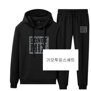남성 기모 츄리닝 트레이닝세트 남자 후드 맨투맨 조거 투피스 홈웨어 빅사이즈M~5XL