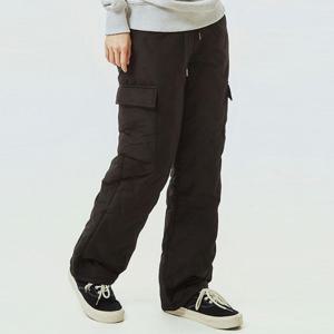 겨울 카고 패딩바지 등산 작업복 융털 기모 솜 방한바지