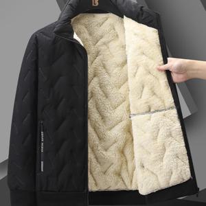 남성 패딩 점퍼 융털 기모 패딩 하이넥