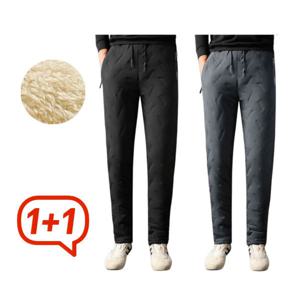 1+1슬기로운 패딩바지 생활 울트라 히트 극강의 보온 융털 트레이닝 팬츠 운동등산야외 활동에 최적이예요~