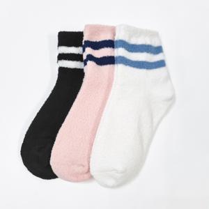 데일리 겨울 따뜻한 수족냉증 보온 단목 수면양말 3족/5족 묶음 모조리박