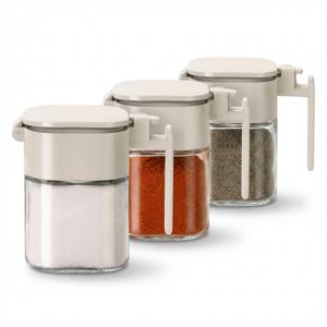 원터치 조미료통 분리형 스푼보관통