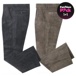 (패션픽)1+1 남자 기모 골덴바지 스판 100% 기모바지 겨울바지 방한 작업복 바지 팬츠
