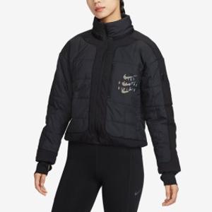 나이키 여성 런 디비전 집업 트레이닝 런닝 경량 숏 패딩 자켓 점퍼 FB7822-010