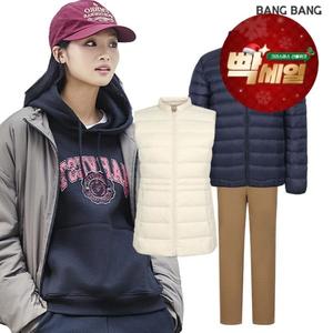 35% 쿠폰 뱅뱅 본사 겨울 필수템 특가/맨투맨/경량조끼/청바지 외