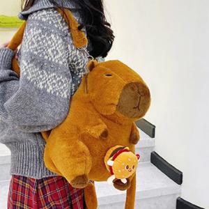 카피바라 백팩 (랜덤발송) / 소품수납 귀염뽀짝 인싸템  최저가 빠른배송