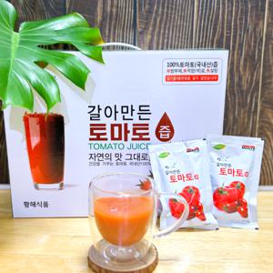 토마토쥬스 방울토마토 100% 토마토주스 갈아만든 토마토즙 50포 1박스