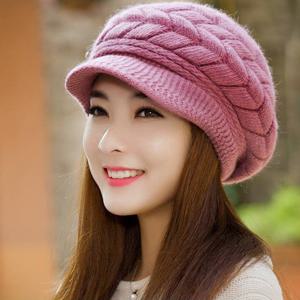 니트챙 여성겨울모자 비니모자 캡모자 니트모자