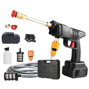 무선 고압세차기 휴대용 세차건 분사기 가정용 충전식 고압세척기 24V 6.0Ah/48V 12.0Ah