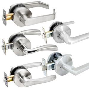 (스텐형) 국산 스텐 방문손잡이 문손잡이 문고리 도어 욕실 화장실 도어락 손잡이 교체