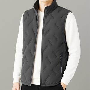 겨울 양털 기모 안감 프리미엄 패딩 조끼 따뜻한 3중 보온 방한 데일리 모던 심플 베스트 (2장이상추가할인)