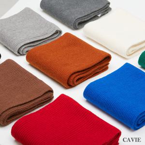 카비에 데일리목도리 세트 골지 니트 머플러 짧은 겨울 숏 남녀공용 1+1