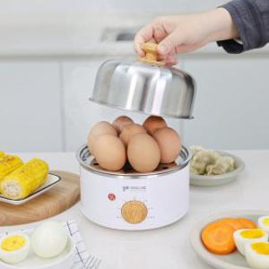 키친아트 스텐  만능 계란찜기 타이머 스팀 전기 찜기 KA-1577S1