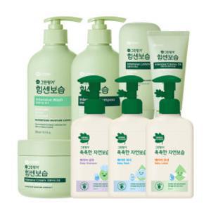 그린핑거 유아 스킨케어 촉촉한 힘센보습 워시/로션/크림 특가 +2세트구매시 5천원 추가할인