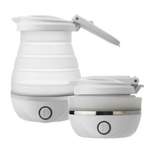 휴대용 여행 접이식 전기포트 멀티포트 화이트 0.8리터