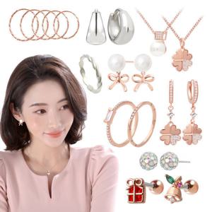 (15% 쿠폰) 라울스톤 14K 실버 패션 귀걸이 반지 목걸이 팔찌 주얼리 홀리데이 150종 할인 / 무배/ 사은품