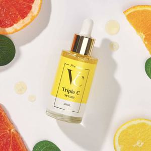 닥터메디엠 비타민 C세럼50ml +물티슈 /잡티 기미 지우개/미백 주름개선/앰플/비타민 에센스/28년05월까지