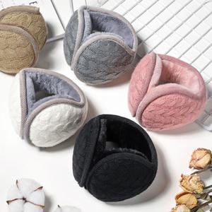 니트 방한 귀마개 귀도리 접이식 남성 여성 겨울 방한용품 OFS-EMF45