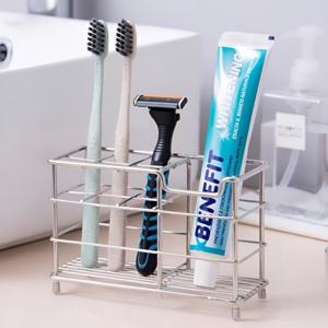 비블럭 스텐 칫솔꽂이 거치대 1+1 행사 (부착스티커 증정)