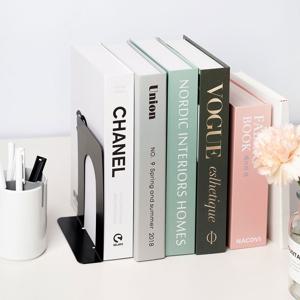 책꽂이 철제 북엔드 T형 1P/책상/책/정리/거치대/지지대/고정/북앤드/미니/고정대/사무실/서류