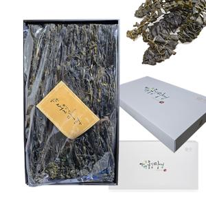 프리미엄 자연산 진도 돌각미역 선물 세트 고급포장/고급선물백