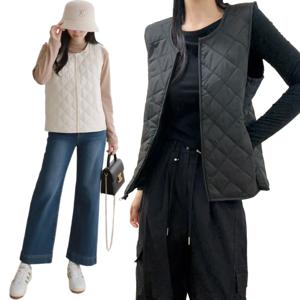 제니유 코지엘 경량 지퍼 패딩 베스트 조끼 빅사이즈 남녀공용