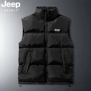JEEP SPIRIT 패딩 조끼 아우터 간단 스타일링