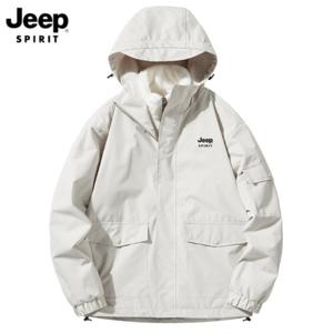 지프 JEEP SPIRIT 3in1 퍼내피 탈부착 윈드 브레이커 방한복 바람막이 점퍼 A9318