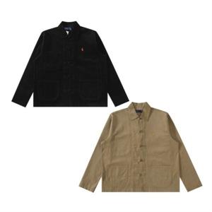 폴 로 신상 가을 원단 편하게 코디하기 셔츠 남 오버핏 카고 셔츠 가을 긴팔 자켓