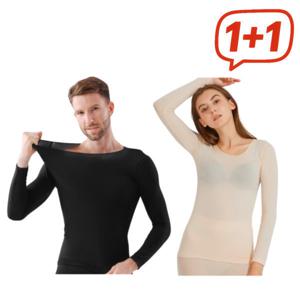 (1+1)슬기로운 내복 생활 여성 남성 겨울 발열 내복 상하 내의 세트 추위를 잊게해주는 슬림 내복 필수템