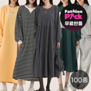 (패션픽)(무료반품) 시크루즈 빅사이즈/기모/롱원피스/세트/루즈핏/니트/셋업/후드/후리스/코듀로이/골지