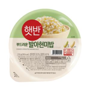햇반 발아현미밥 130g 36개