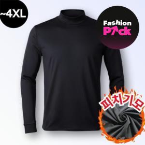 (패션픽)macci (마찌) 히트포뮬러 남자 기능성 기모 목폴라 반목 긴팔 티셔츠 (정품)