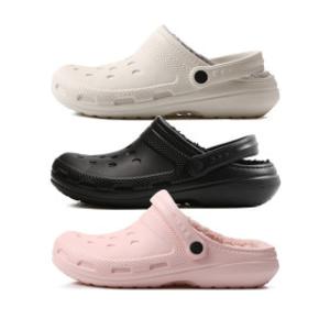 크로스히트 방한 보아털 슬리퍼 사무실화 EVA 샌들 슬라이드 실내화 신발