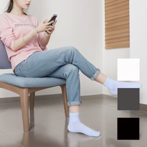 국산 여성 무지 중목양말 10켤레 묶음 / 여름 미들 기본 학생 여자 데일리 베이직