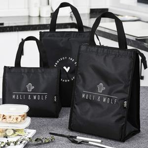 (선착순 특가) 블랙 미니 보온 보냉 쿨러백 런치백 보냉백 가방