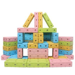 두뇌발달 말랑이 회전자석 벽돌블럭 48P 조카선물 입체도형 두뇌개발 자존감 설