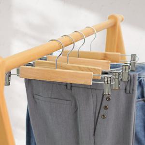 디얼리빙 원목 바지걸이 바지집게 바지옷걸이 원목 옷걸이 모음전 시즌오프 대특가+쿠폰