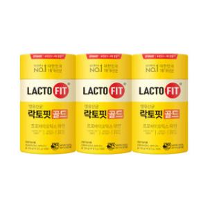 락토핏 생유산균골드 3통 (150일분) / 보장균수 2배