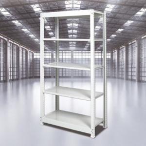 부원진열장 경량랙 철제선반 무볼트 조립식 앵글 창고 선반 철제랙 5단