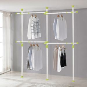 왕자 프레시 4단 행거 선택형 옷걸이 661 38mm 튼튼한 기둥 넉넉한 수납 공간