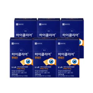종근당건강 아이클리어 루테인 6박스 (총 6개월분)