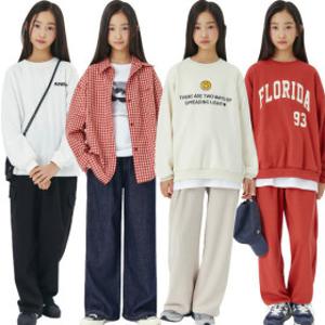 겨울 주니어 바지 맨투맨 티셔츠 상하복 세트 아동복 초등 여아옷 무료배송 중복할인